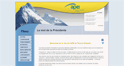 Desktop Screenshot of apeichablais.org