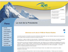 Tablet Screenshot of apeichablais.org